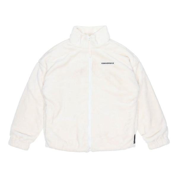 

Куртка loose stand collar stay warm logo jacket white Converse, белый