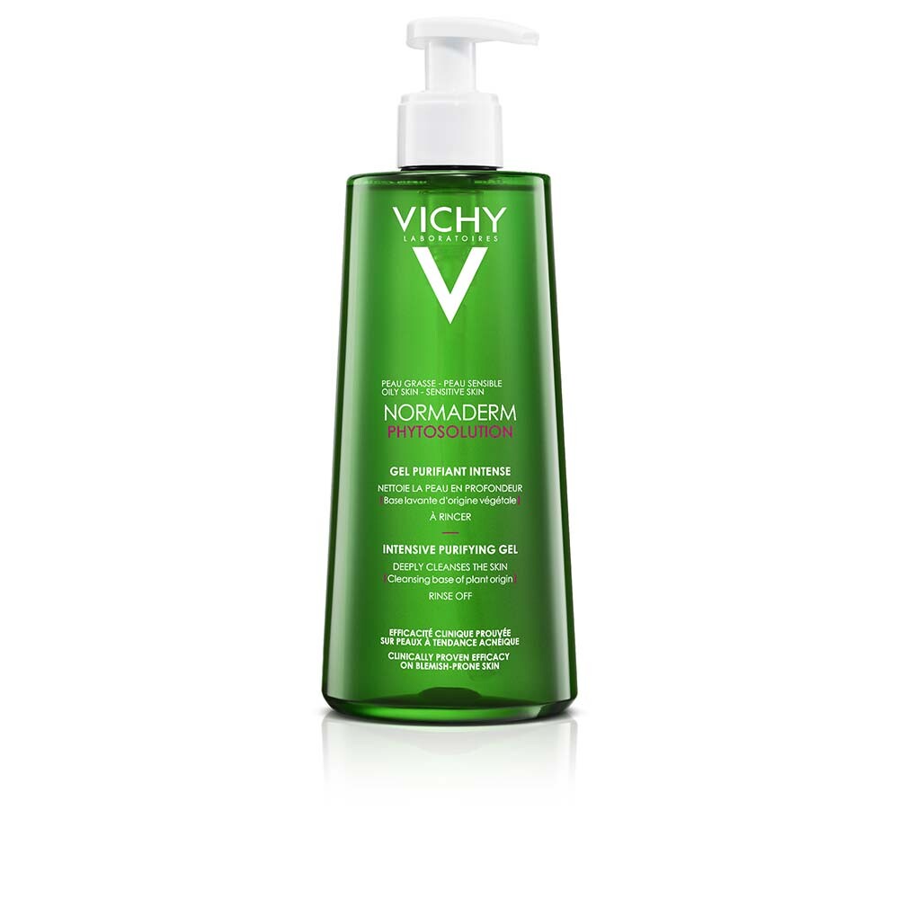 

Очищающий гель для лица Normaderm phytosolution gel limpiador purificante Vichy laboratoires, 400 мл