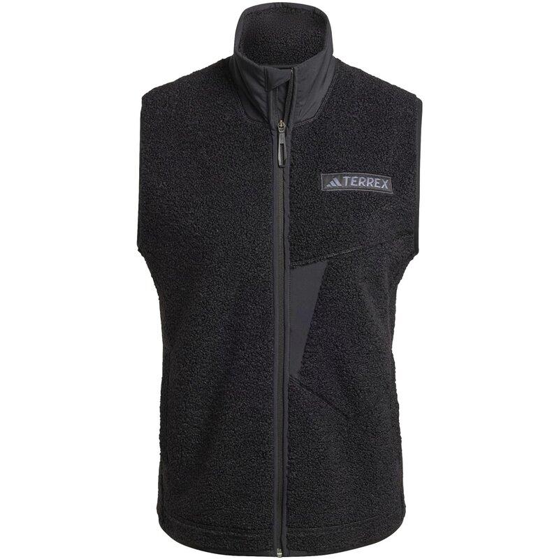 

Жилет Terrex Xploric с высоким ворсом из флиса Adidas, черный