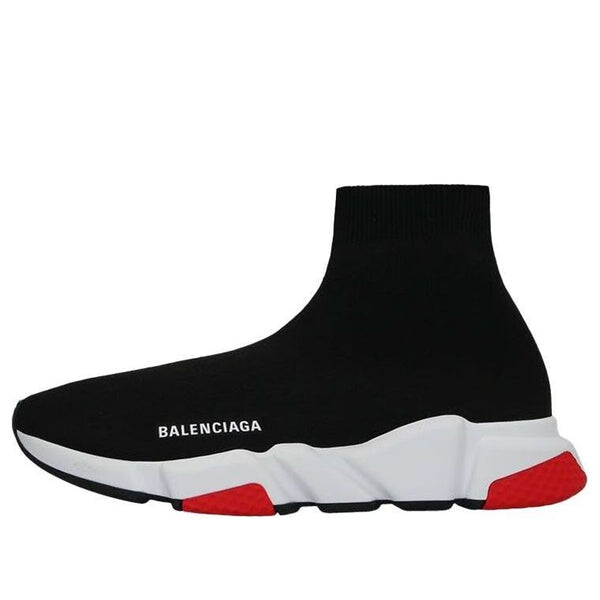 

Кроссовки speed sneaker 'black red' Balenciaga, черный