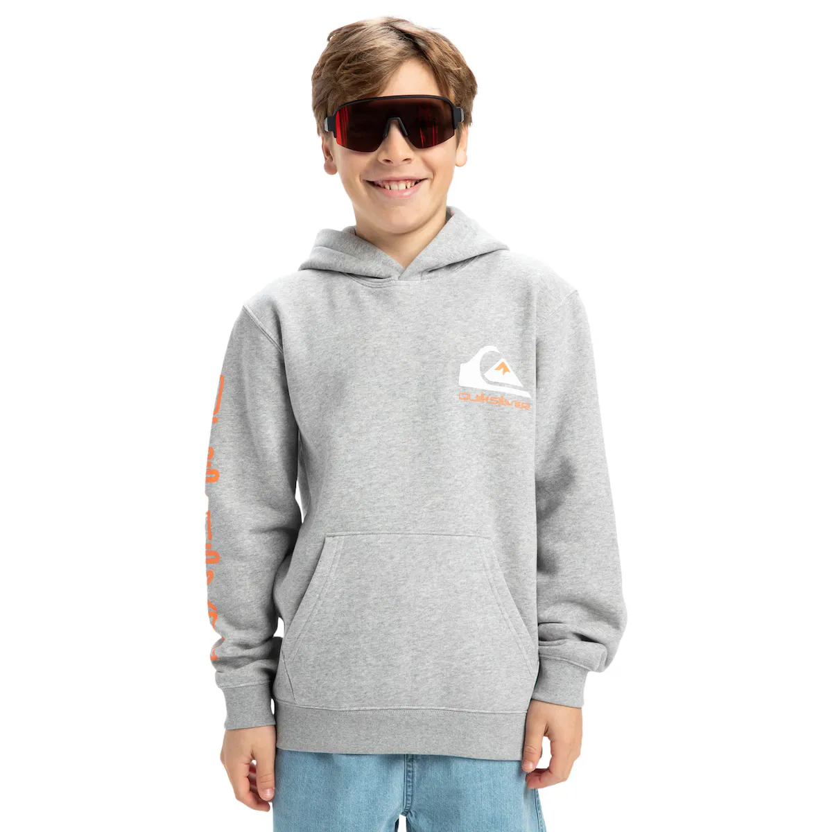 

Детская толстовка Quiksilver Omni Logo, серый