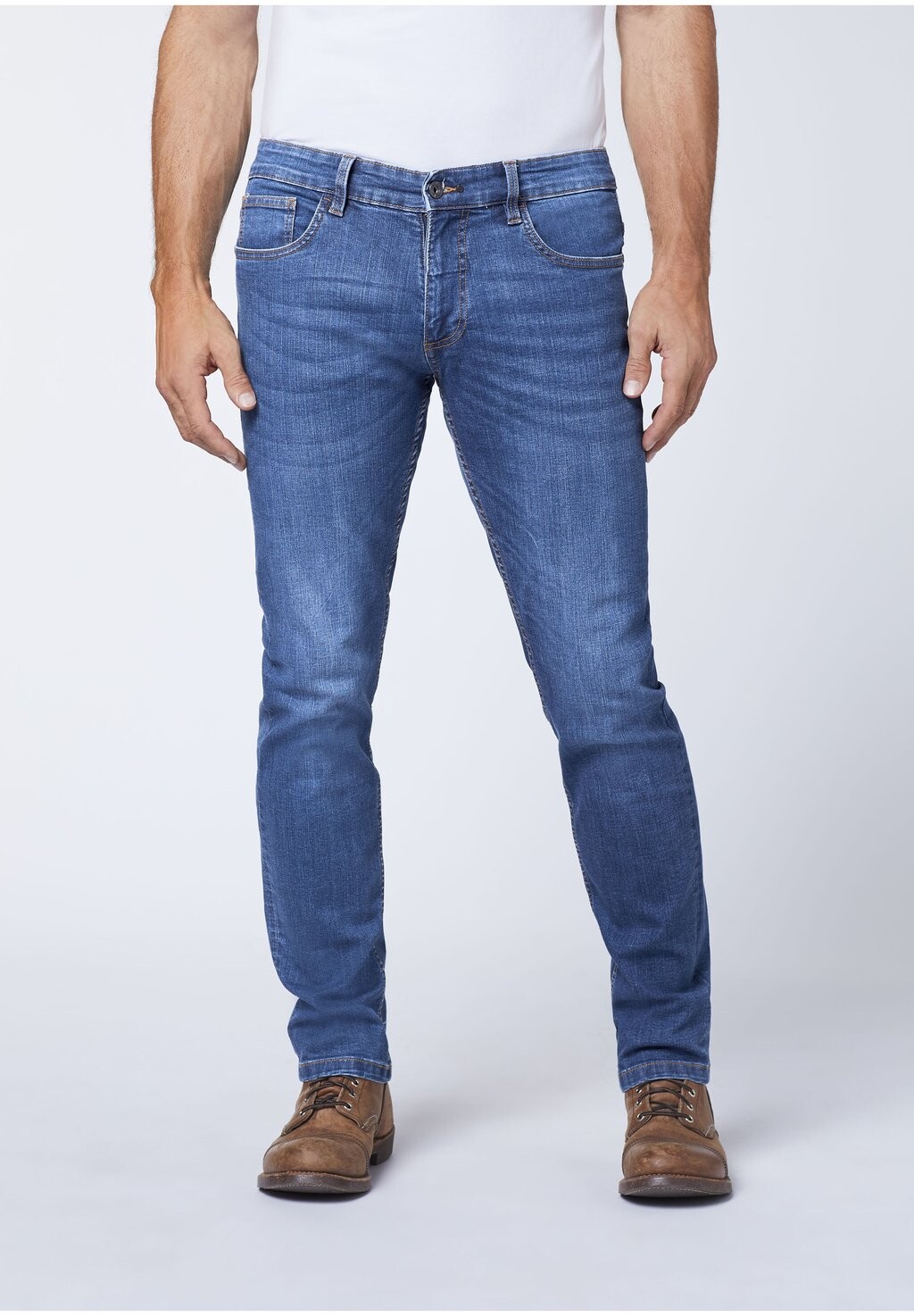 

Джинсы облегающего кроя MIT SUPER-STRETCH-KOMFORT Colorado Denim, синий
