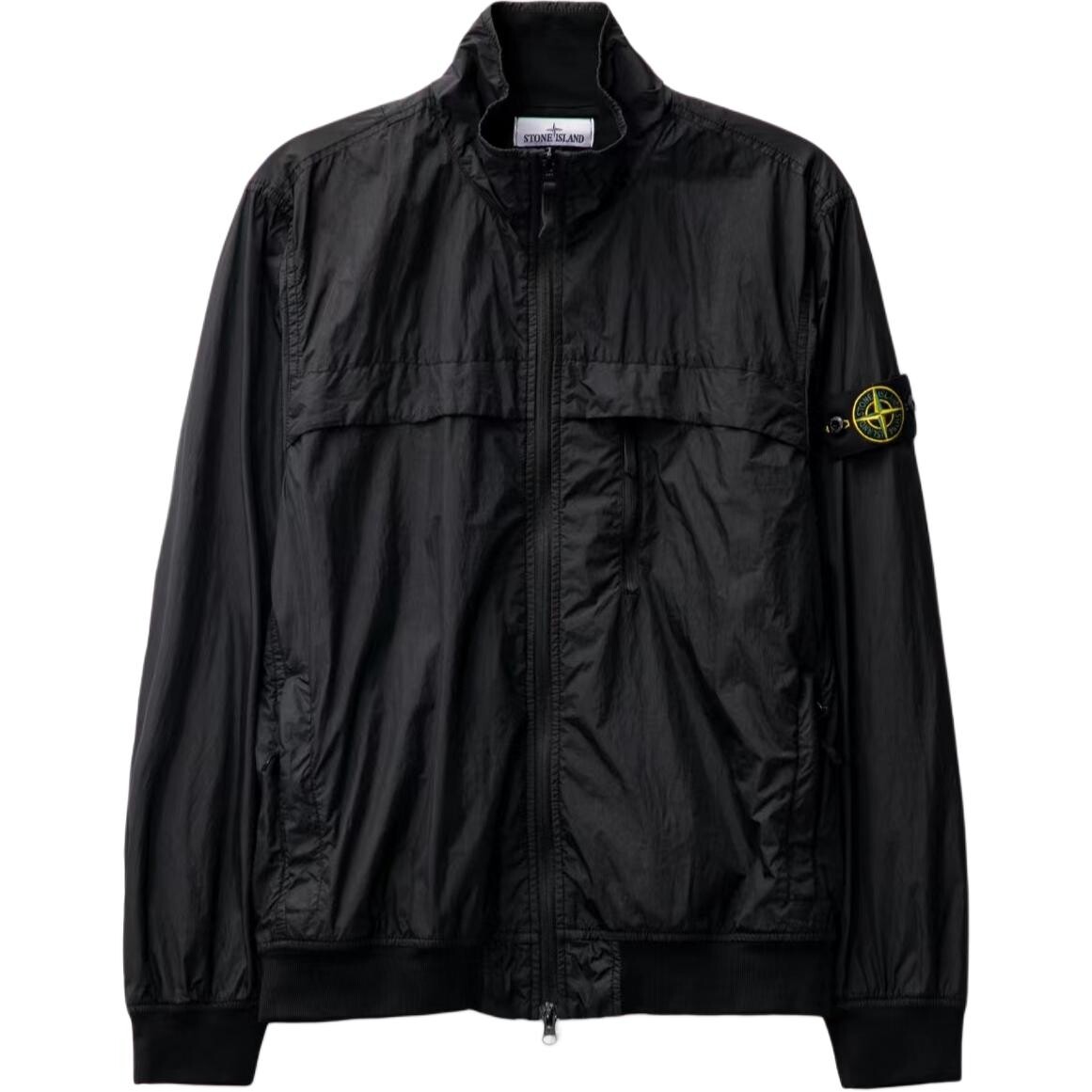 

Куртка мужская Stone Island Compass-badge Crinkle, черный