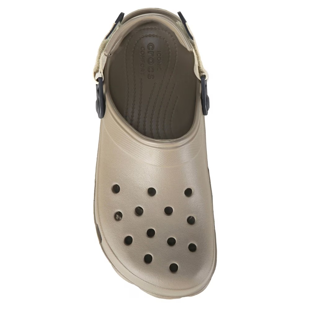 Классические сабо для всех видов местности Crocs, khaki — фото 4