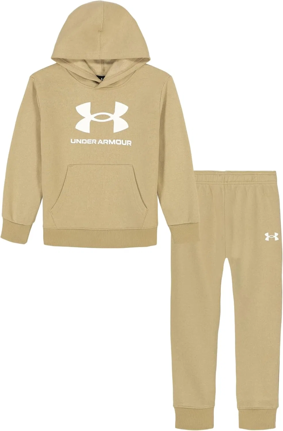 Детский спортивный комплект из толстовки и штанов Under Armour, Khaki Field Big