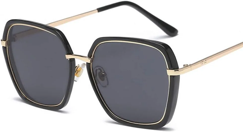 

Винтажные солнцезащитные очки для женщин в металлической оправе, поляризованные, подходят для вождения, рыбалки, гольфа и защиты от солнца Generic, One Color