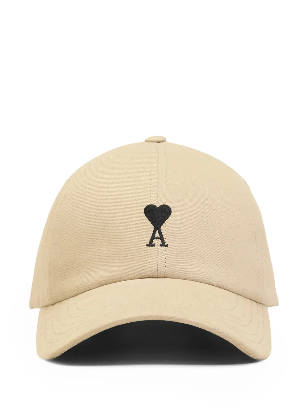 

Кепка с вышитой монограммой Ami de Coeur AMI Paris, нейтральный
