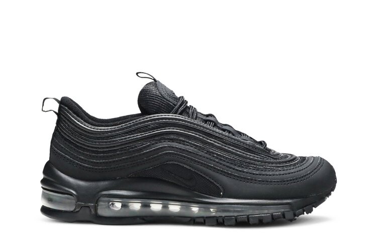 

Кроссовки Nike Air Max 97 OG BG 'Triple Black', черный