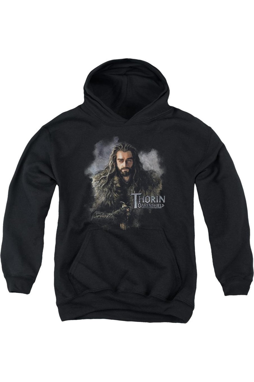 

Толстовка с капюшоном The Hobbit Thorin Oakenshield для подростков Gildan, черный