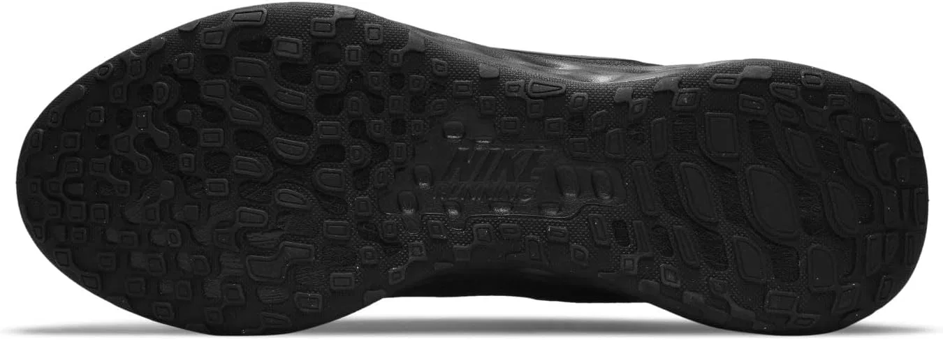 Мужские беговые кроссовки Nike Revolution, черные, темно-серые, дымчато-серые — фото 4