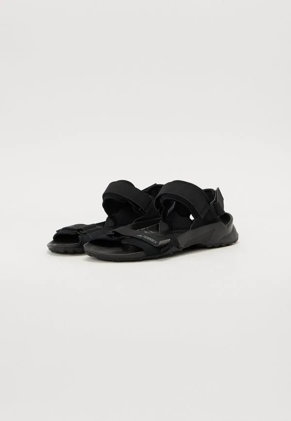 Сандалии для ходьбы hydroterra Adidas Terrex, Core Black/Grey — фото 2