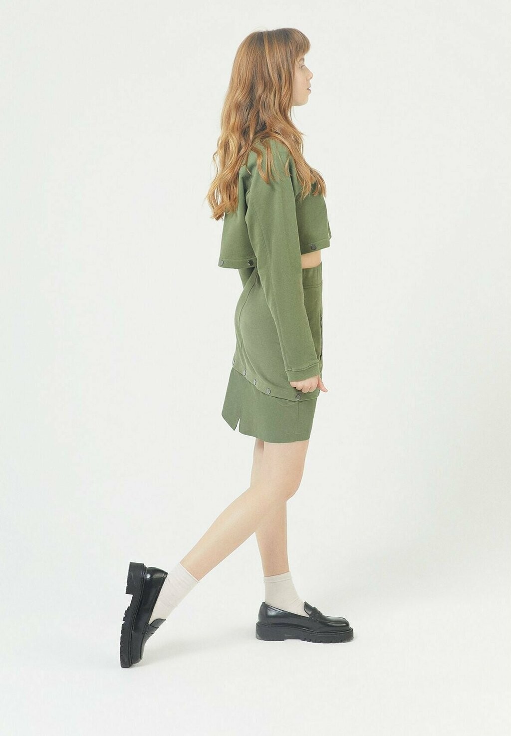 

Мини-юбка HIGH WAIST MINI SPORTY Rue les créateurs, зеленый