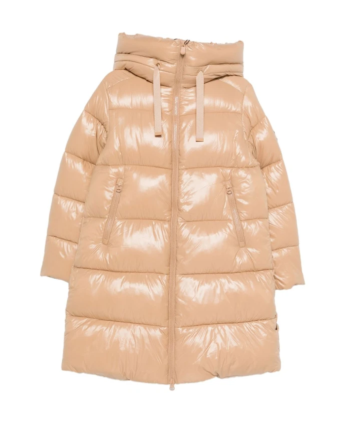 

Стильное бежевое пальто осень-зима 2025 Save The Duck, бежевый