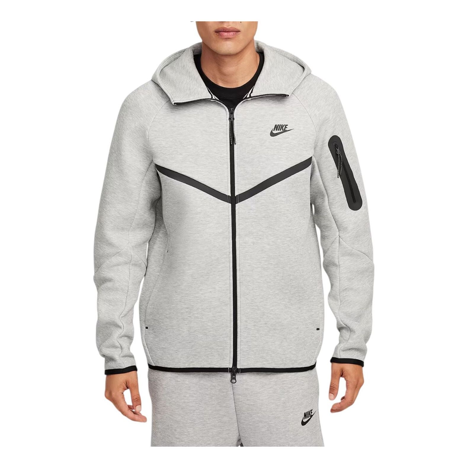 

Куртка Nike Tech Fleece Windrunner Full-Zip Jacket 'Dark Grey Heather Black'