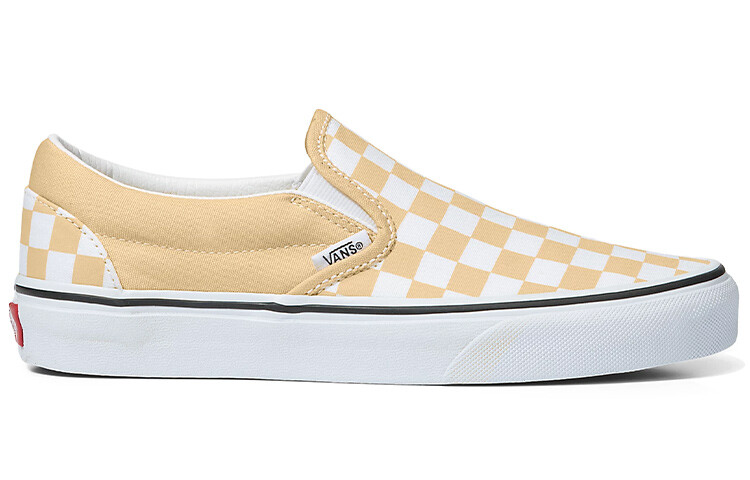 Классические туфли-лодочки «Color Theory Checkerboard - Honey Peach» Vans — фото 2