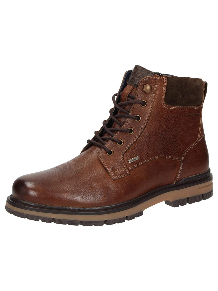

Ботинки на шнуровке SIOUX Jadranko-700, цвет Caramel/Dark brown