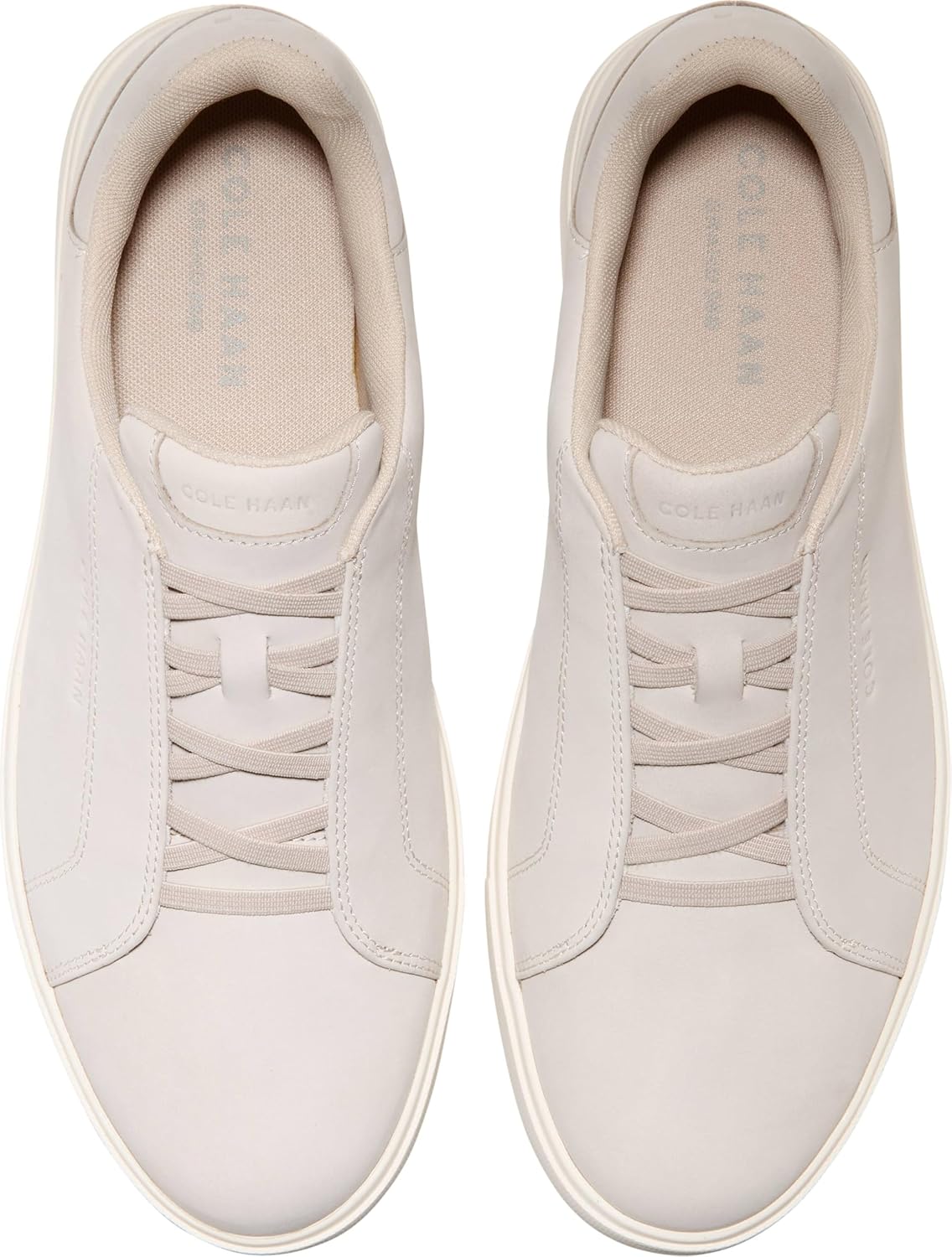 Мужские слипоны Cole Haan Grandpro Luxe, серебристый/слоновая кость — фото 3