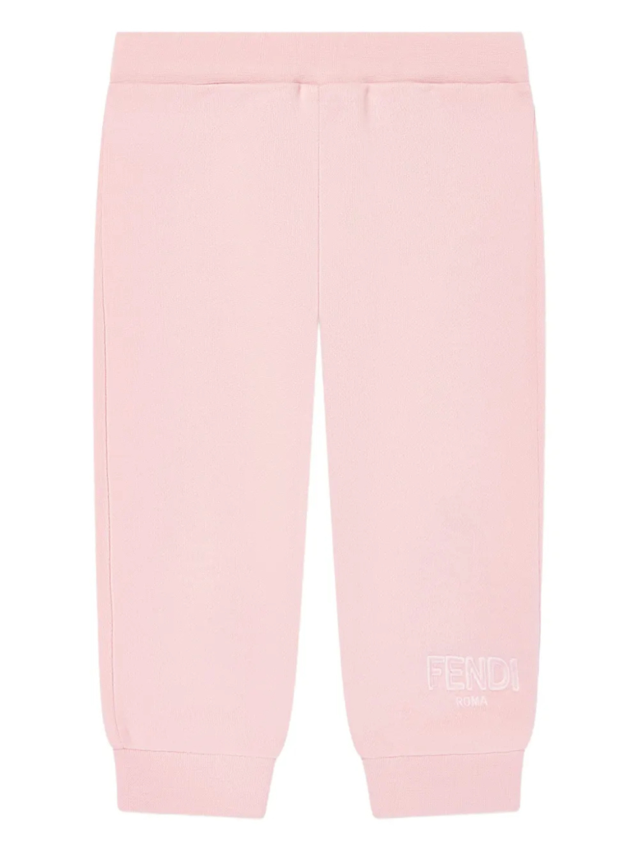 

Леггинсы с вышитым логотипом Fendi Kids, розовый