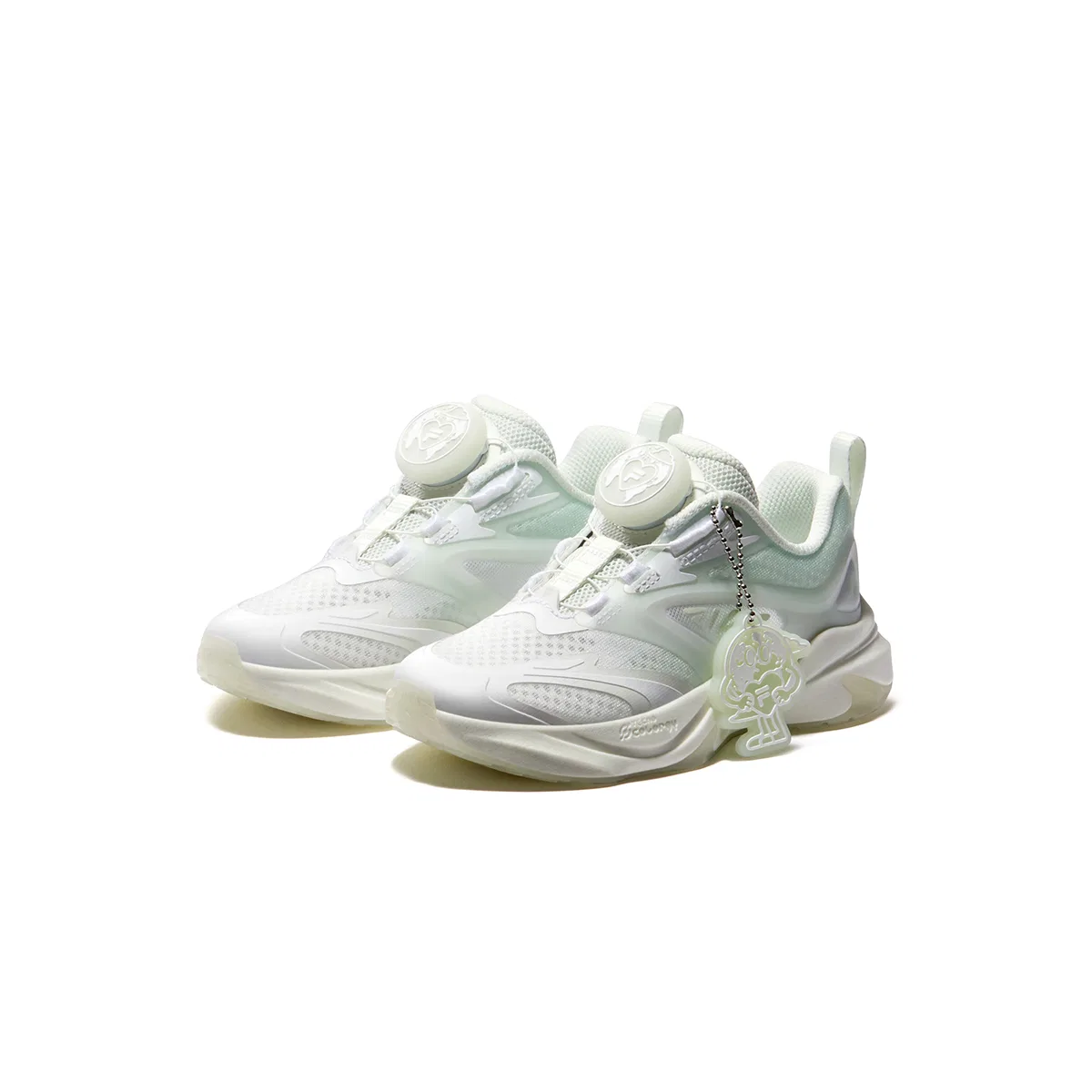 Кроссовки детские Heritage FHT Low top для детей 3-7 лет FILA KIDS, Ice Green/FILA White — фото 4