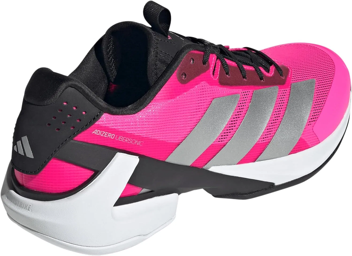 Теннисные кроссовки adidas Adizero Ubersonic 5, Lucid Pink/Silver Metallic/Black — фото 3