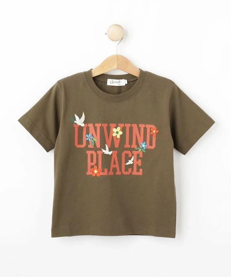 Футболка из органического хлопка Dessin, Brown (043)