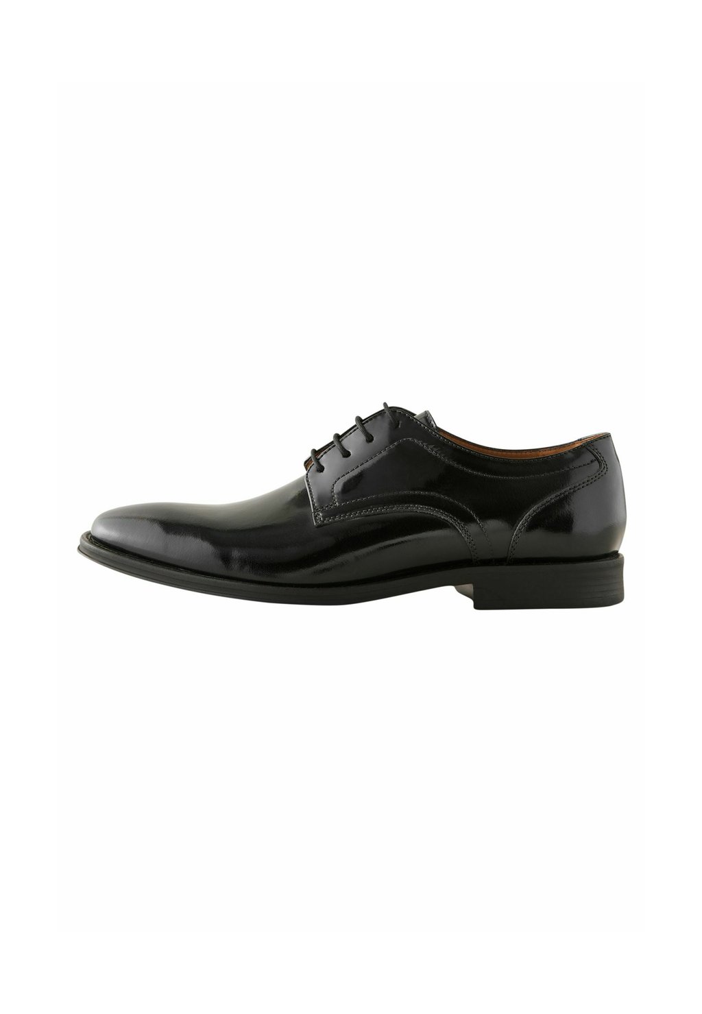 

Туфли REGULAR FIT HIGH-SHINE SQUARE TOE DERBY Next, черный