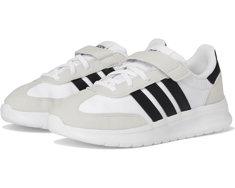 

Кроссовки adidas Kids Run 70s 2.0 Elastic Lace Sportswear Shoes, цвет White/Black/Grey