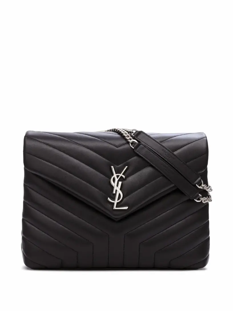 

Сумка на плечо Loulou Medium Saint Laurent, черный