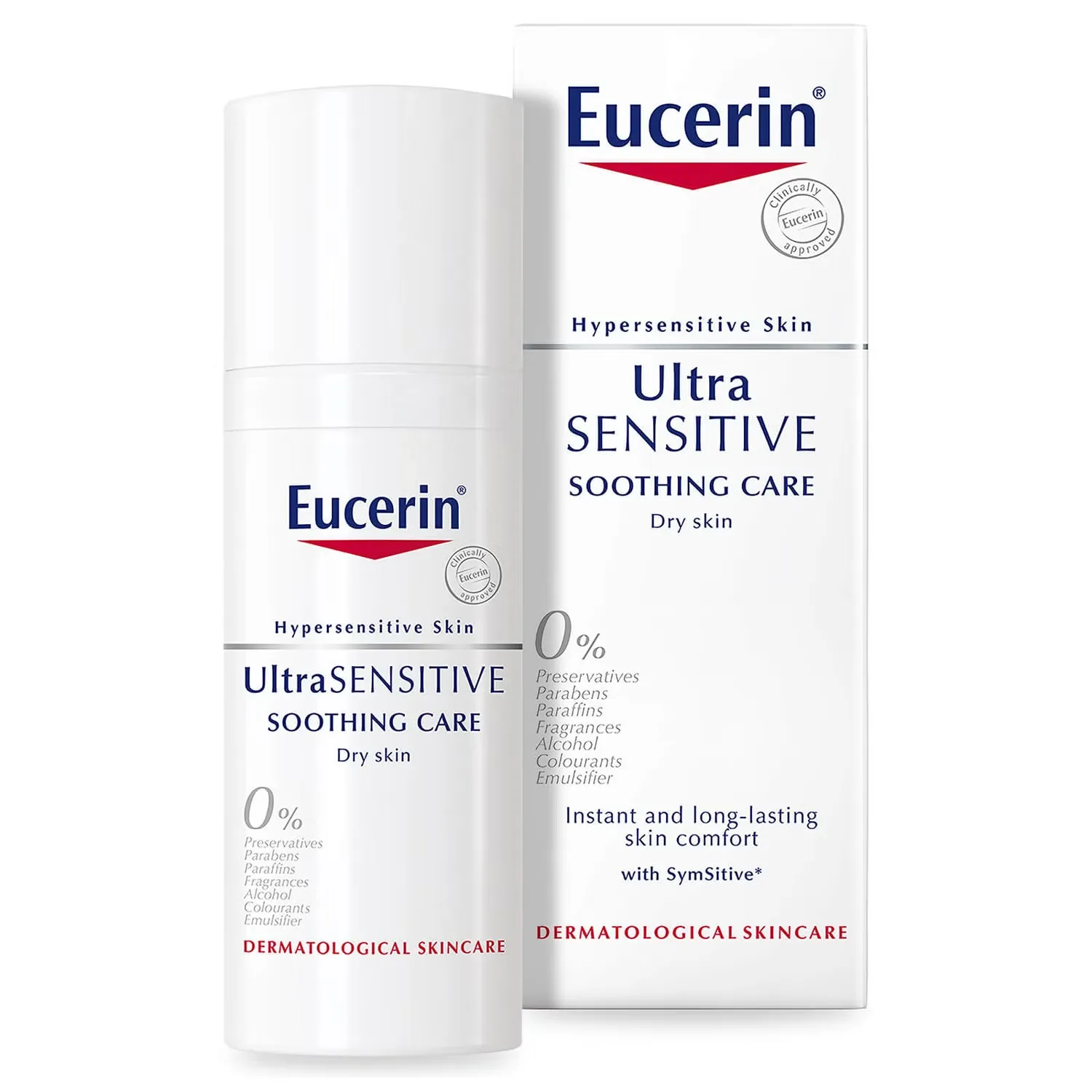 

UltraSensitive успокаивающий уход за сухой кожей 50мл Eucerin