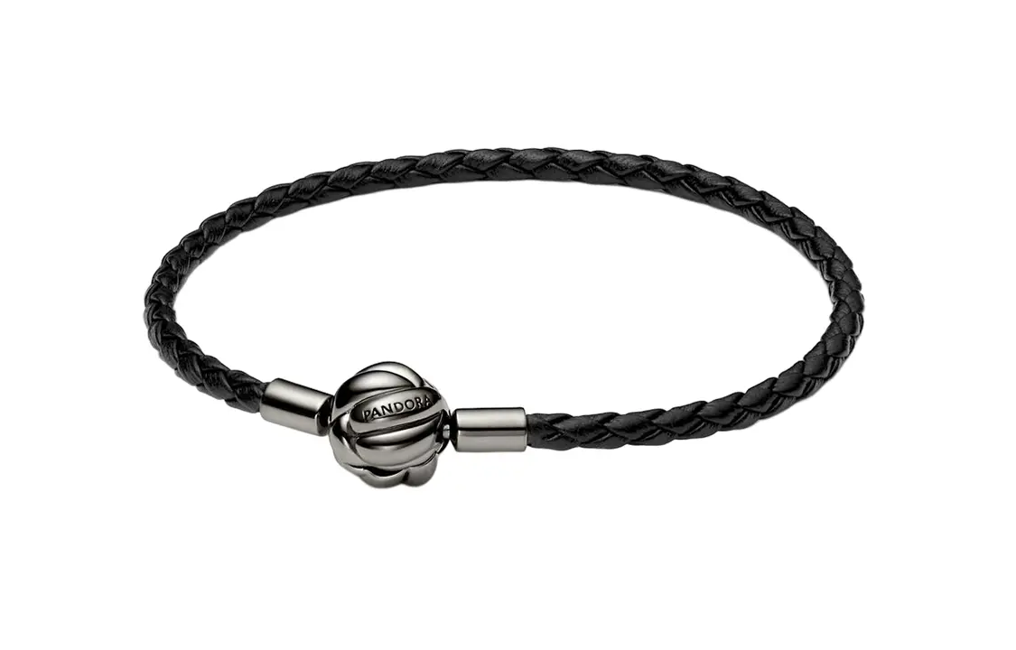 

Кожаные браслеты MOMENTS для женщин Pandora, черный