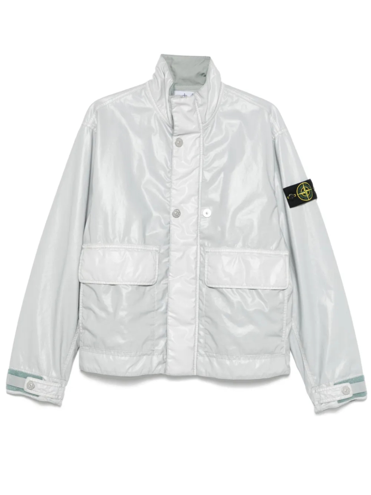 

Куртка с значком компаса Stone Island, серый