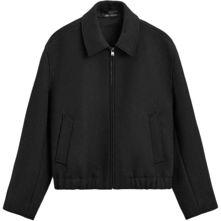 

Куртка мужская черная ZARA, Черный, Куртка мужская черная ZARA
