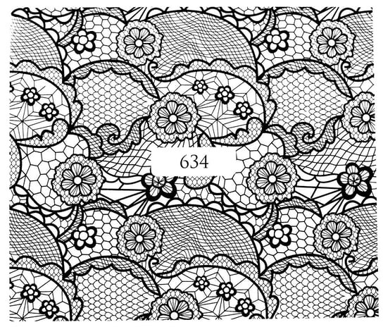 

Водные наклейки для ногтей - №634, Raisin
