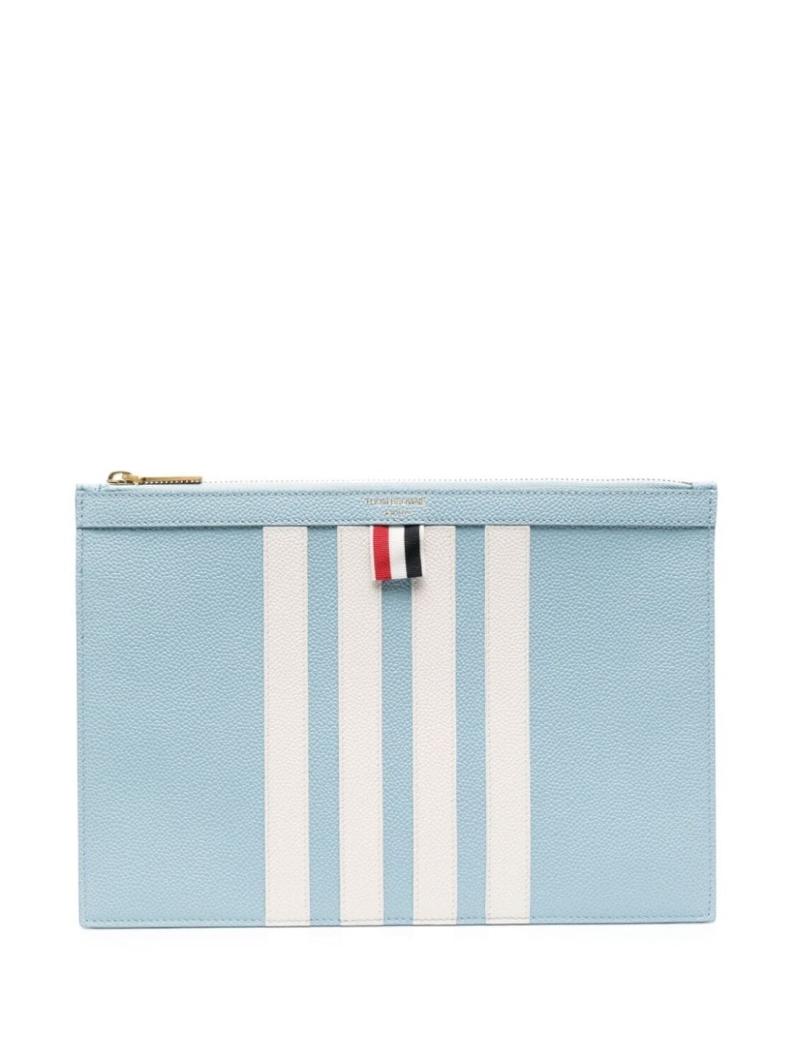 

Thom Browne клатч с логотипом, синий