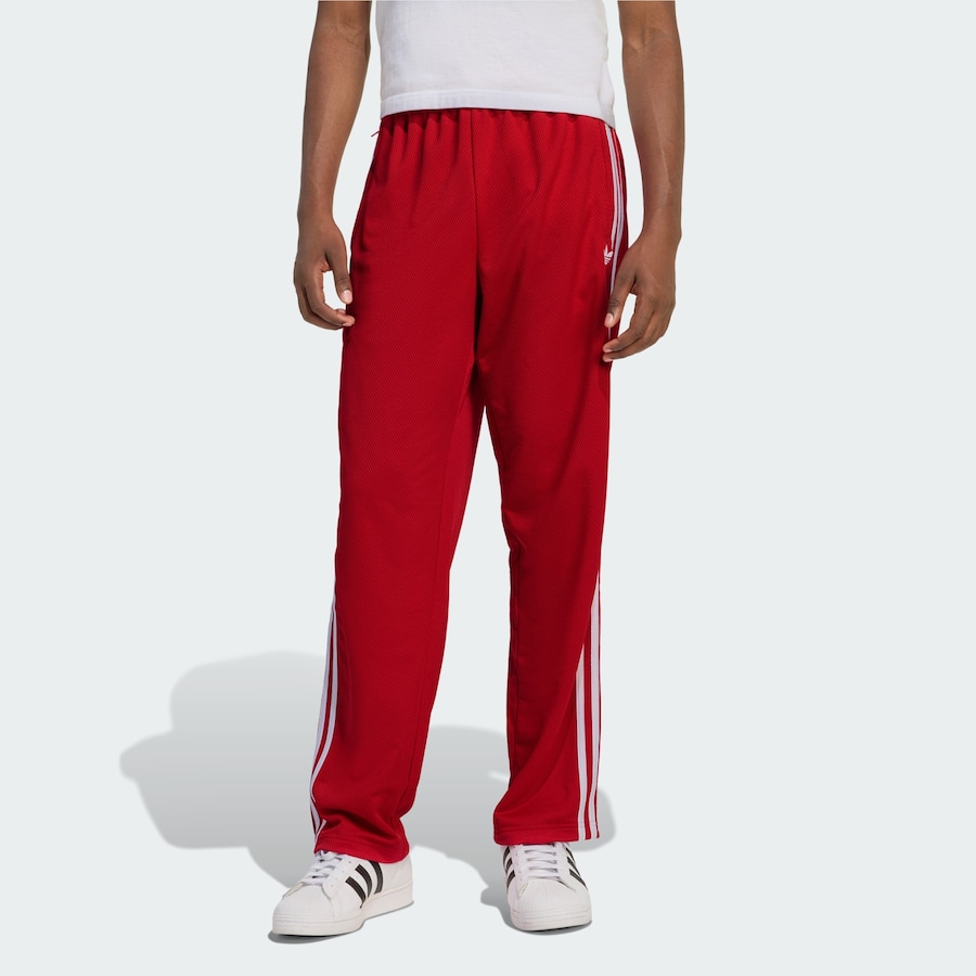 Обычные брюки ADIDAS ORIGINALS Firebird Adicolor, красный — фото 2