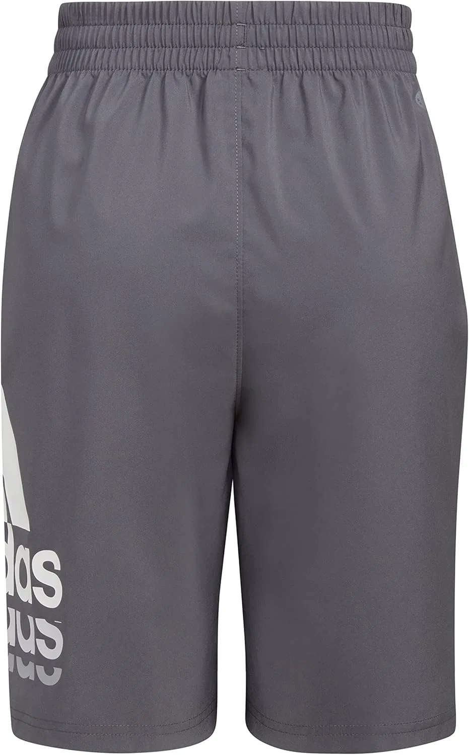 Детские спортивные шорты Adidas с эластичным поясом, модель Essential, Grey Five — фото 2