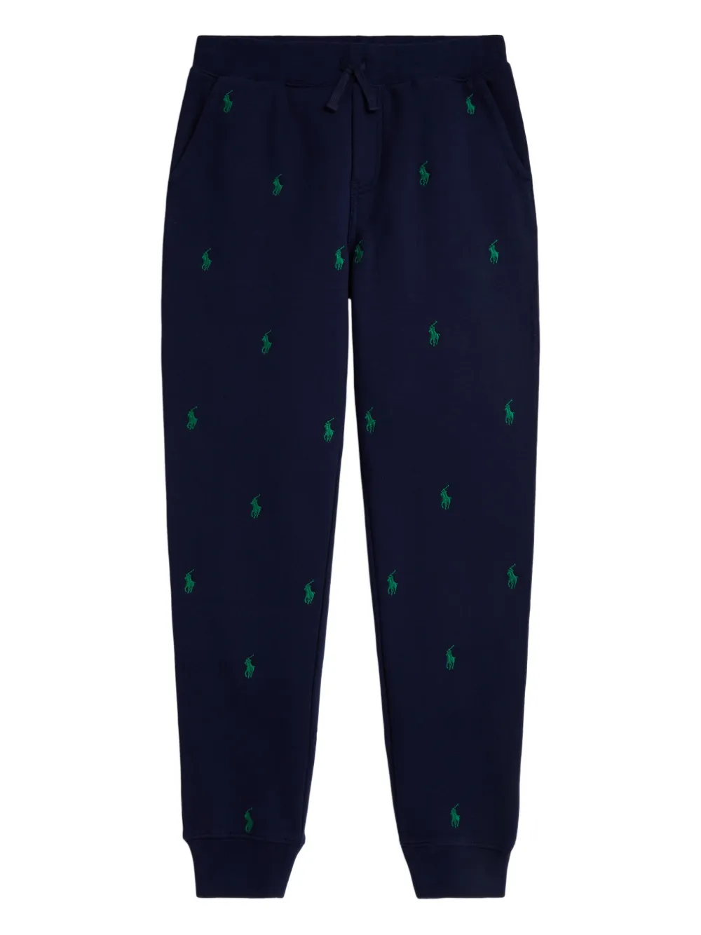 

Спортивные брюки с вышивкой POLO RALPH LAUREN KIDS, синий