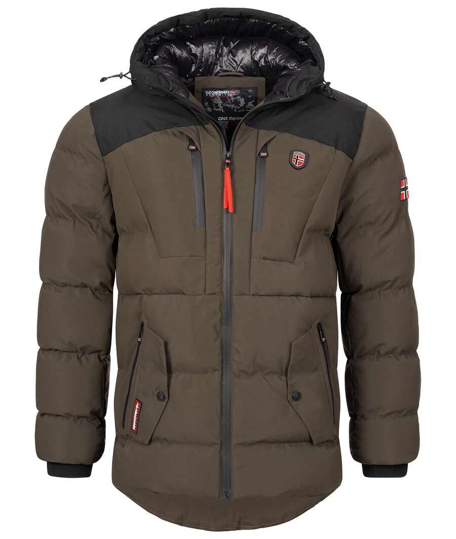 

Зимняя куртка Geo Norway Winter Jacket, оливковый