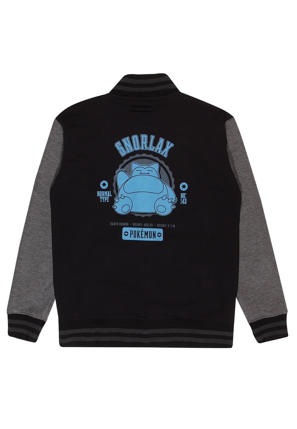 

Легкая куртка POKÉMON COLLEGIATE SNORLAX Henry Tiger, черный