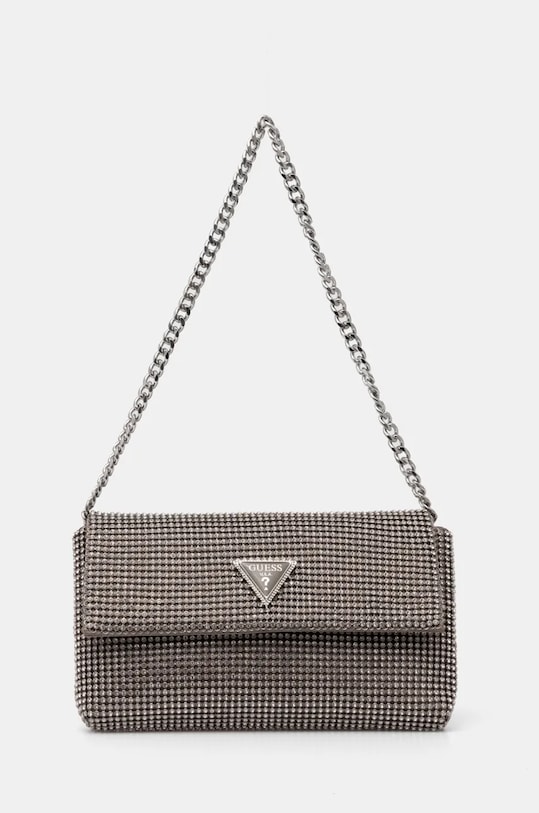 

Кожаная клатч Zalina Guess, серебряный