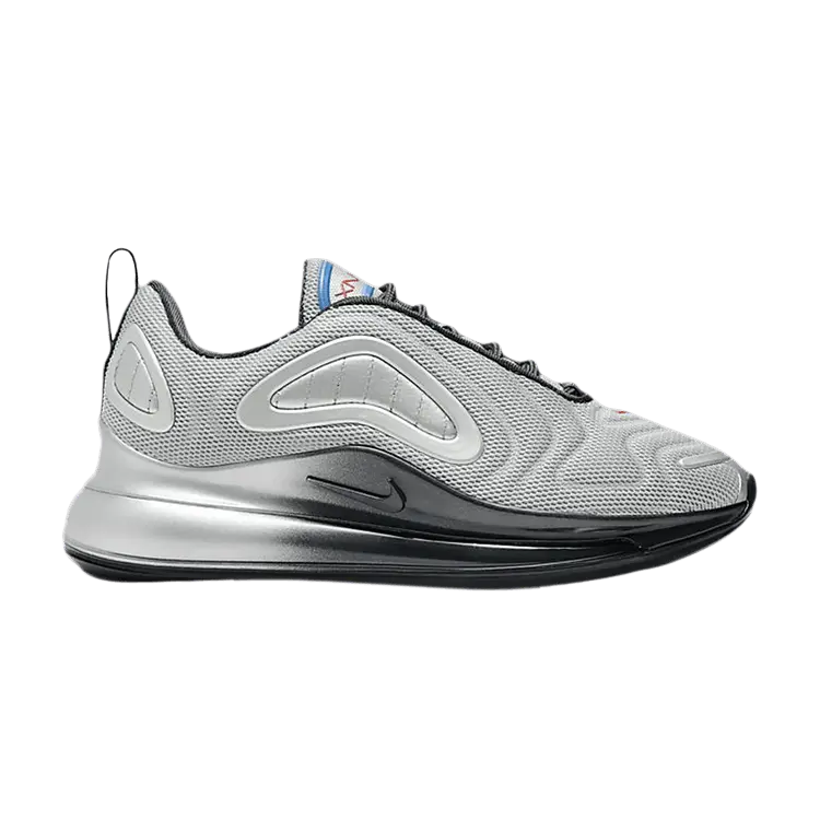 

Кроссовки Nike Air Max 720 GS 'Metallic Silver', серебряный