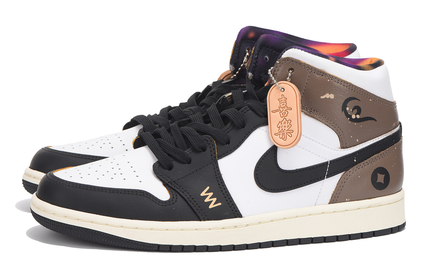 

Jordan Air Jordan 1 винтажные баскетбольные кроссовки мужские, Brown