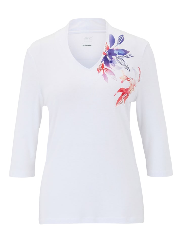 

Рубашка Jorina с рукавами 3/4 белого цвета Joy Sportswear