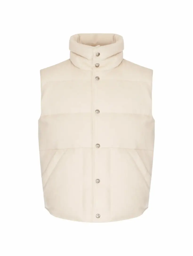 

Кашемировый жилет Lucio Loro Piana, серый