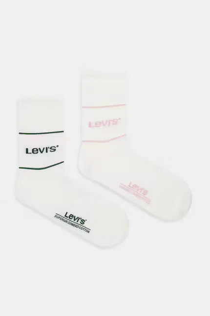 Носки длинные 2 шт Levi's, бежевый