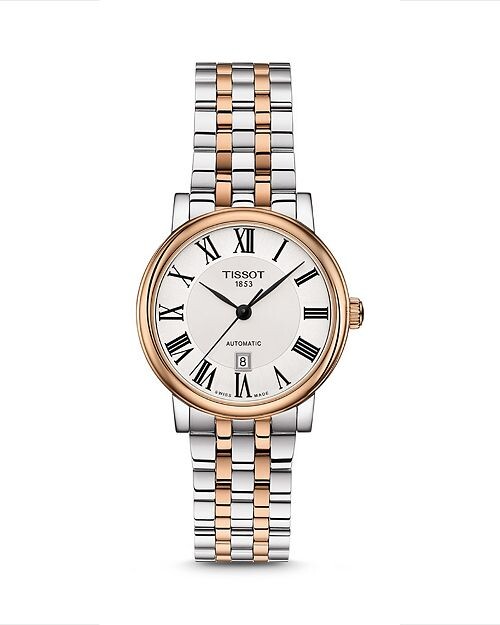 

Часы Карсон, 30 мм Tissot, цвет Silver