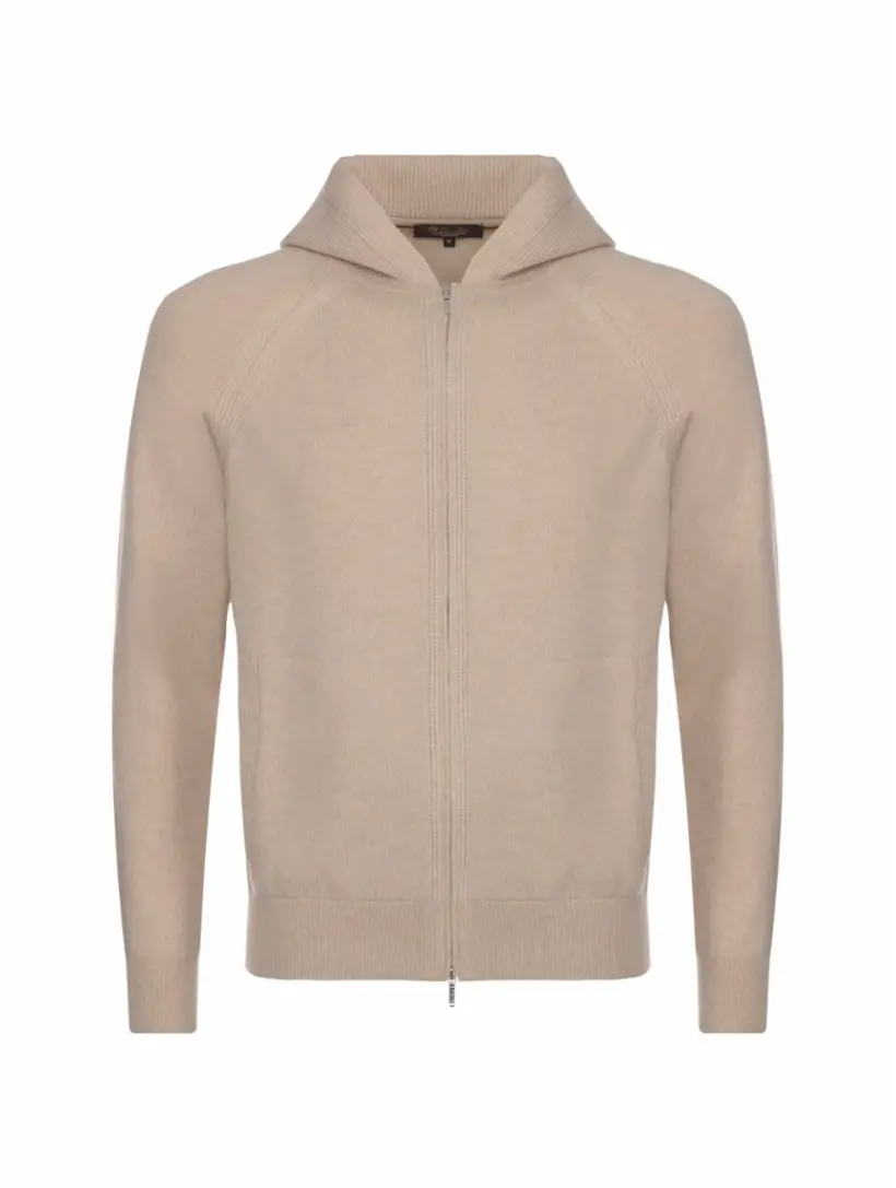 

Кашемировая спортивная кофта Loro Piana, серый
