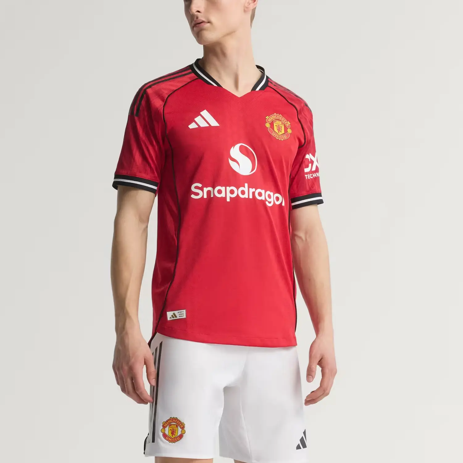 Футболка Manchester United 25/26 Home Authentic Adidas, красный — фото 3