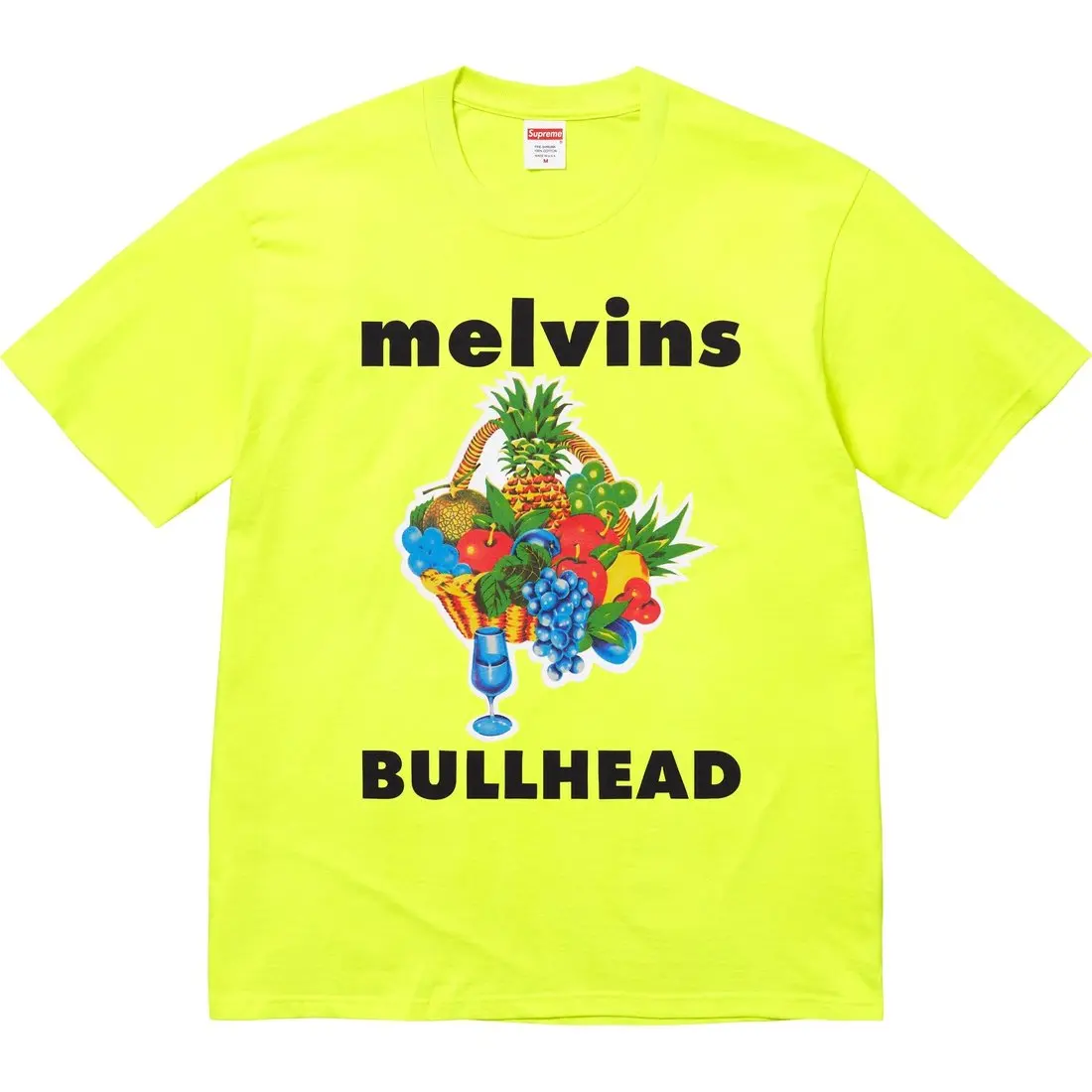 

Футболка Supreme Melvins Bullhead, желтый