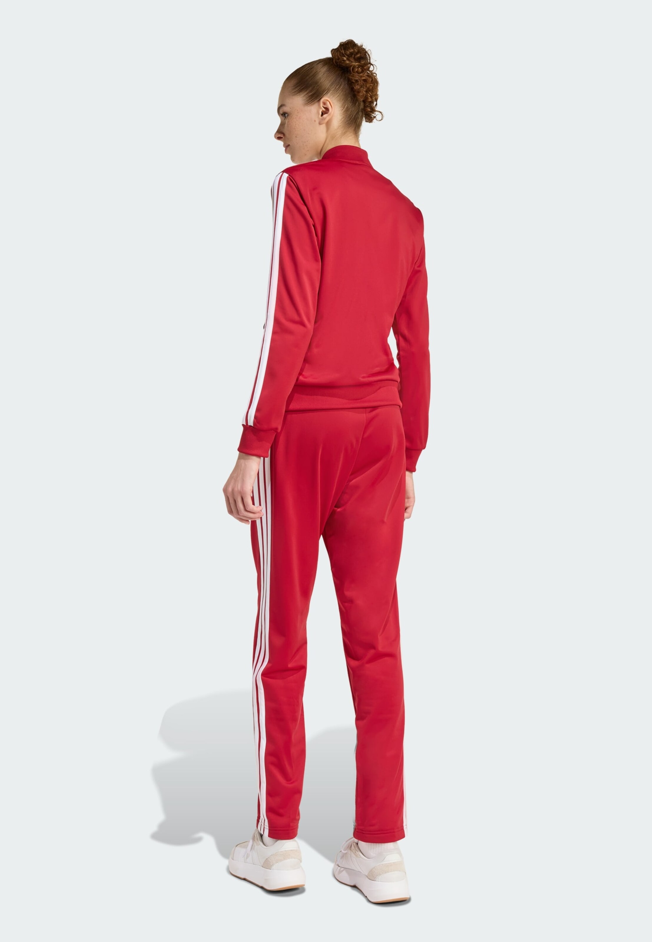 Adidas Sportswear Спортивный костюм 'DAYREADY' красный — фото 3